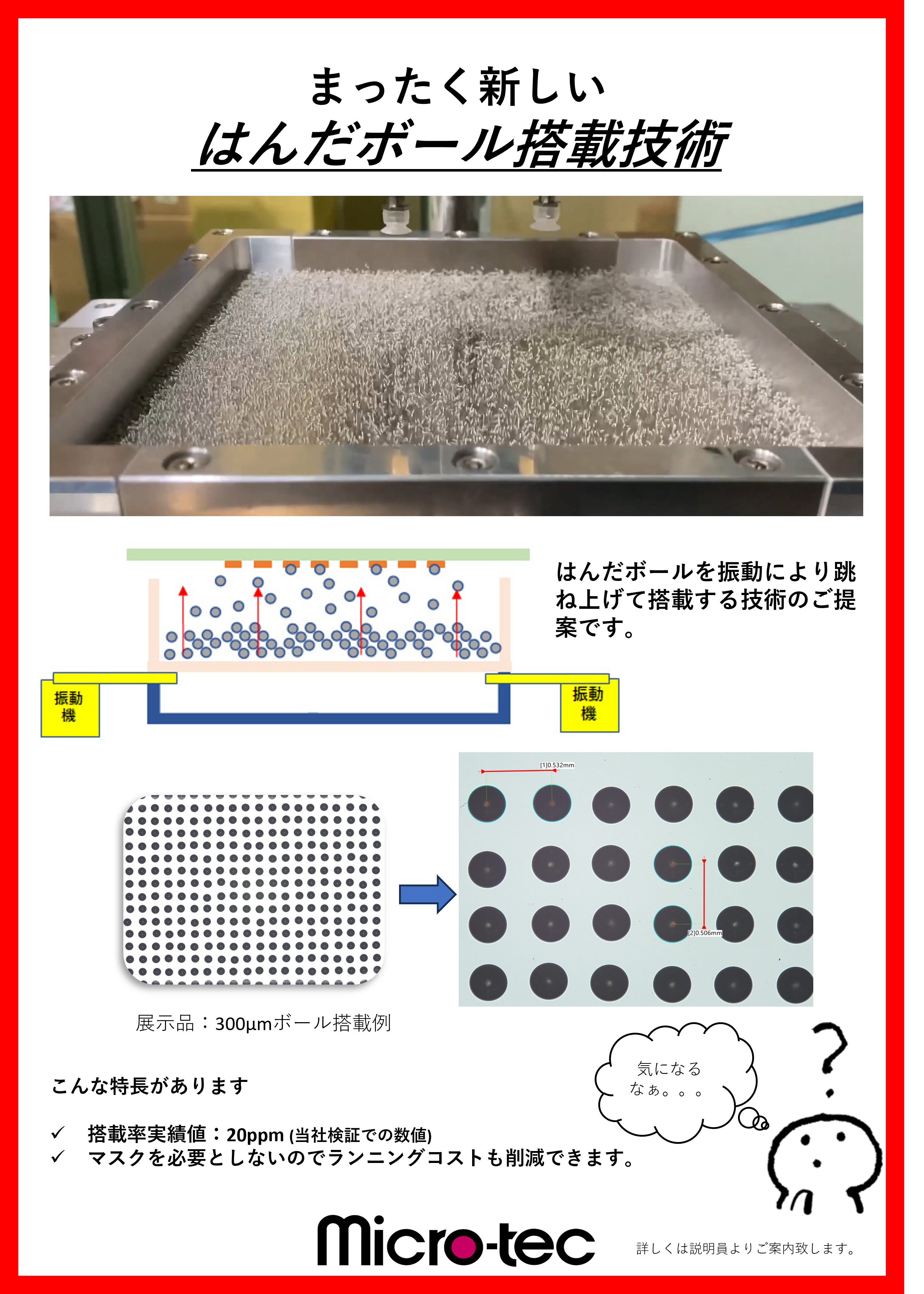 はんだボール搭載機 | ボール搭載機｜スクリーン印刷機の製造販売は